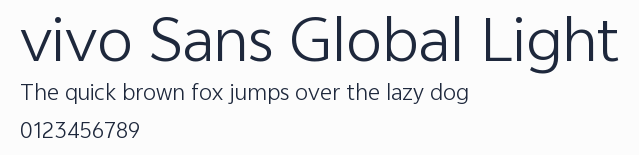 vivo Sans Global Light