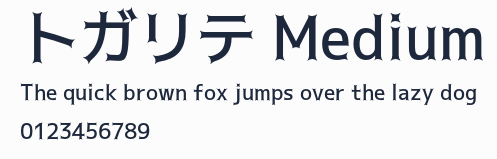 トガリテ Medium