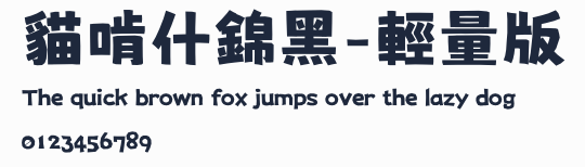 貓啃什錦黑-輕量版