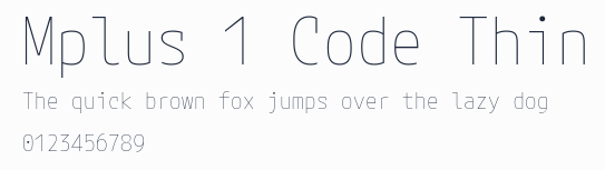 Mplus 1 Code Thin