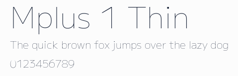 Mplus 1 Thin