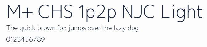 M+ CHS 1p2p NJC Light預覽圖