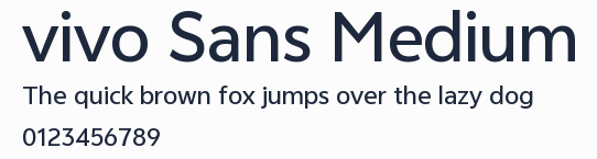 vivo Sans Medium
