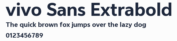 vivo Sans Extrabold