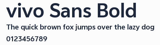 vivo Sans Bold
