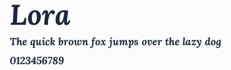 Lora