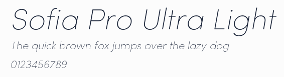 Sofia Pro Ultra Light