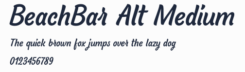 BeachBar Alt Medium