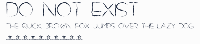 DO NOT EXIST預覽圖