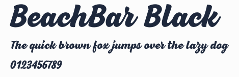 BeachBar Black