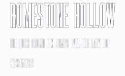 Romestone Hollow預覽圖