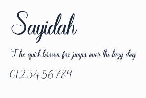 Sayidah預覽圖