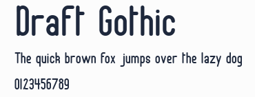 Draft Gothic