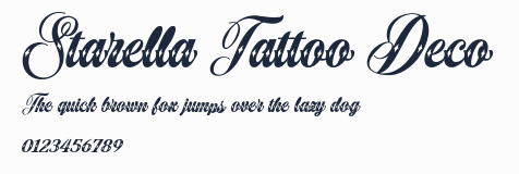 Starella Tattoo Deco預覽圖