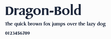 Dragon-Bold預覽圖