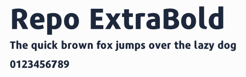 Repo ExtraBold預覽圖