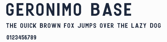 GERONIMO BASE預覽圖