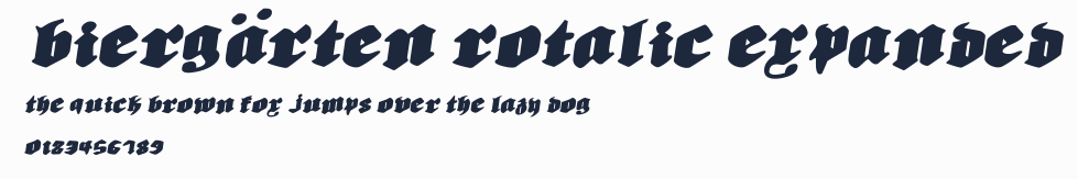 Biergärten Rotalic Expanded