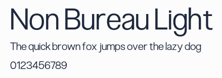 Non Bureau Light預覽圖