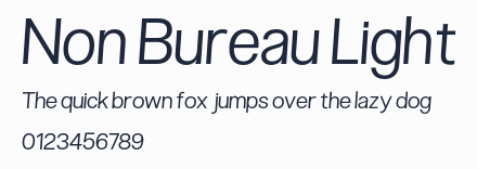 Non Bureau Light預覽圖