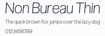 Non Bureau Thin預覽圖