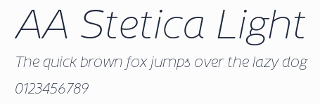 AA Stetica Light預覽圖