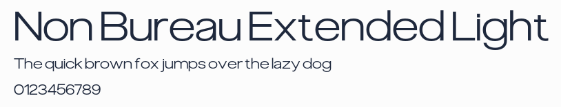 Non Bureau Extended Light預覽圖