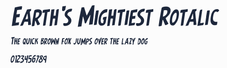 Earth's Mightiest Rotalic