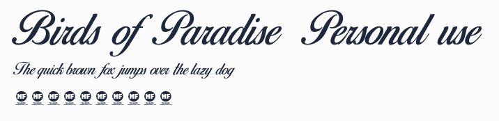 Birds of Paradise  Personal use預覽圖