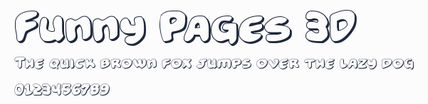 Funny Pages 3D預覽圖