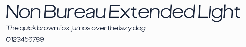 Non Bureau Extended Light預覽圖
