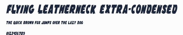 Flying Leatherneck Extra-condensed預覽圖