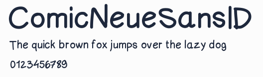 ComicNeueSansID