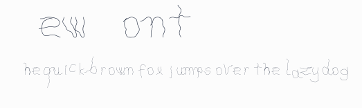 New Font預覽圖