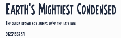 Earth's Mightiest Condensed