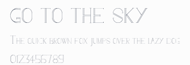 go to the sky預覽圖