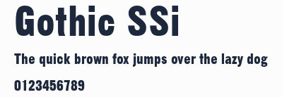 Gothic SSi預覽圖