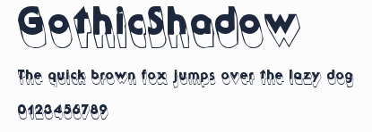 GothicShadow預覽圖