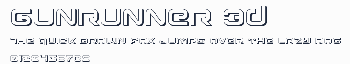 Gunrunner 3D預覽圖