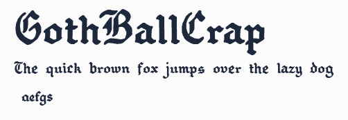 GothBallCrap預覽圖