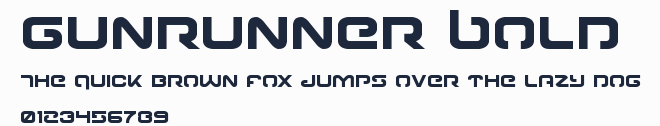 Gunrunner Bold預覽圖