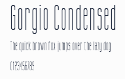 Gorgio Condensed預覽圖