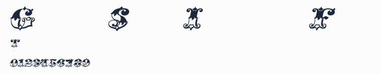 Gold Std Italic Fill預覽圖