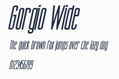 Gorgio Wide預覽圖