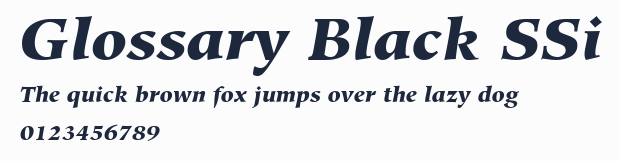 Glossary Black SSi預覽圖