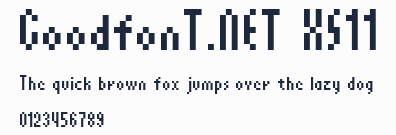 GoodfonT.NET XS11預覽圖