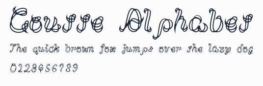 Goutte Alphabet