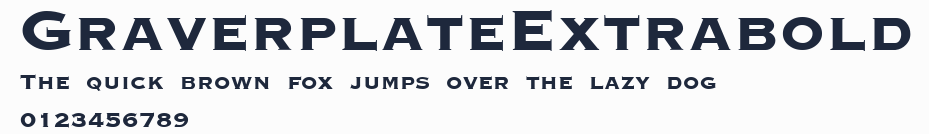 GraverplateExtrabold