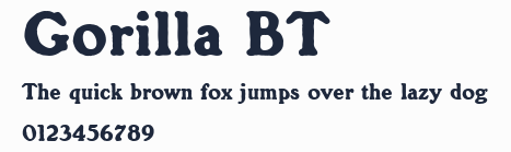 Gorilla BT預覽圖