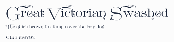 Great Victorian Swashed預覽圖